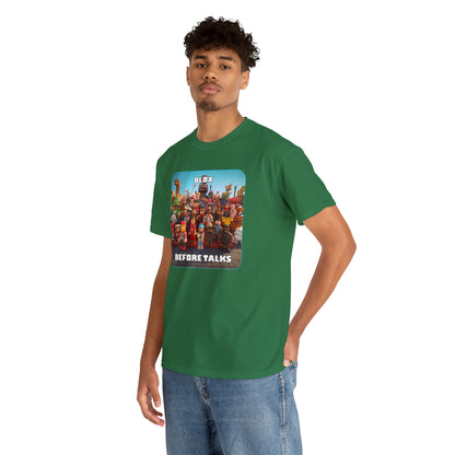 Goated Goods - Roblox - Blox Before Talks  - Unisex T-shirt