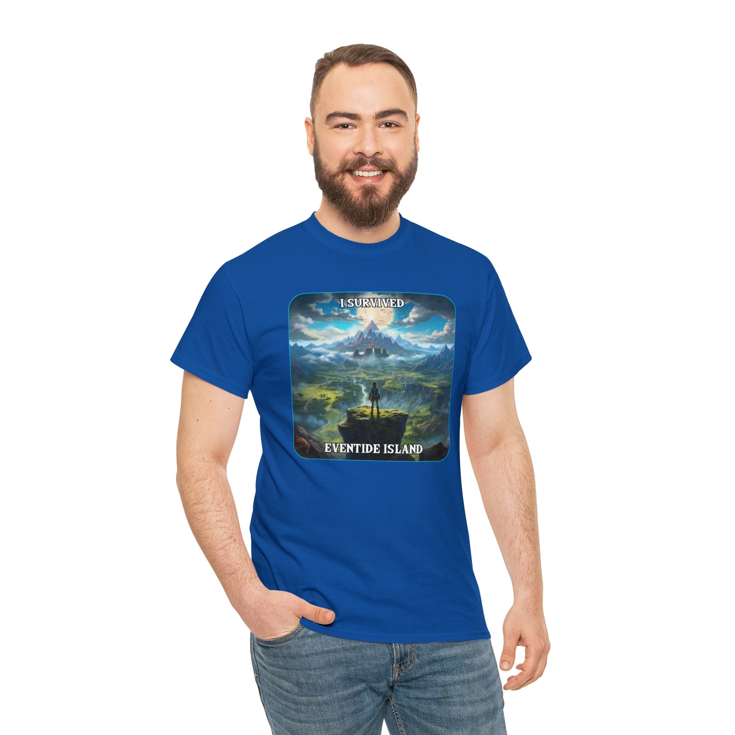 Goated Goods - Link - I Survived Eventide Island  - Unisex T-shirt