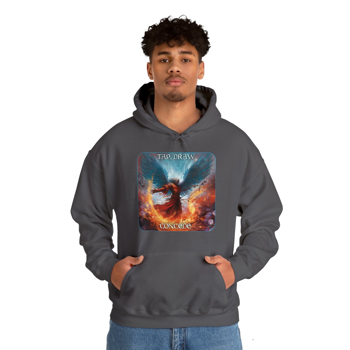 Goated Goods - Magic The Gathering - Tap, Draw, Concede  - Unisex Hoodie