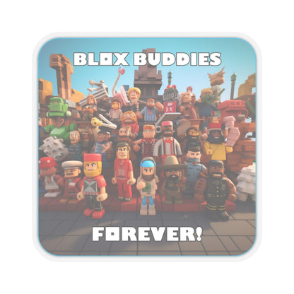 Goated Goods - Roblox - Blox Buddies Forever!  - Kiss-Cut Transparent Sticker