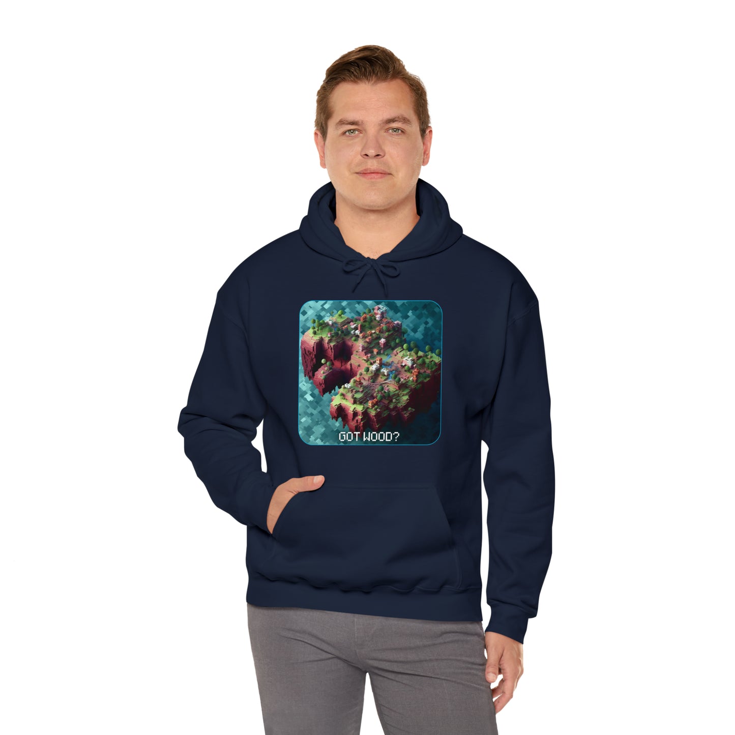 Goated Goods - Minecraft - Got wood  - Unisex Hoodie