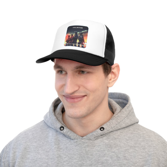 Goated Goods - Rainbow Siege - Wallbangs are my love language  - Trucker Hat