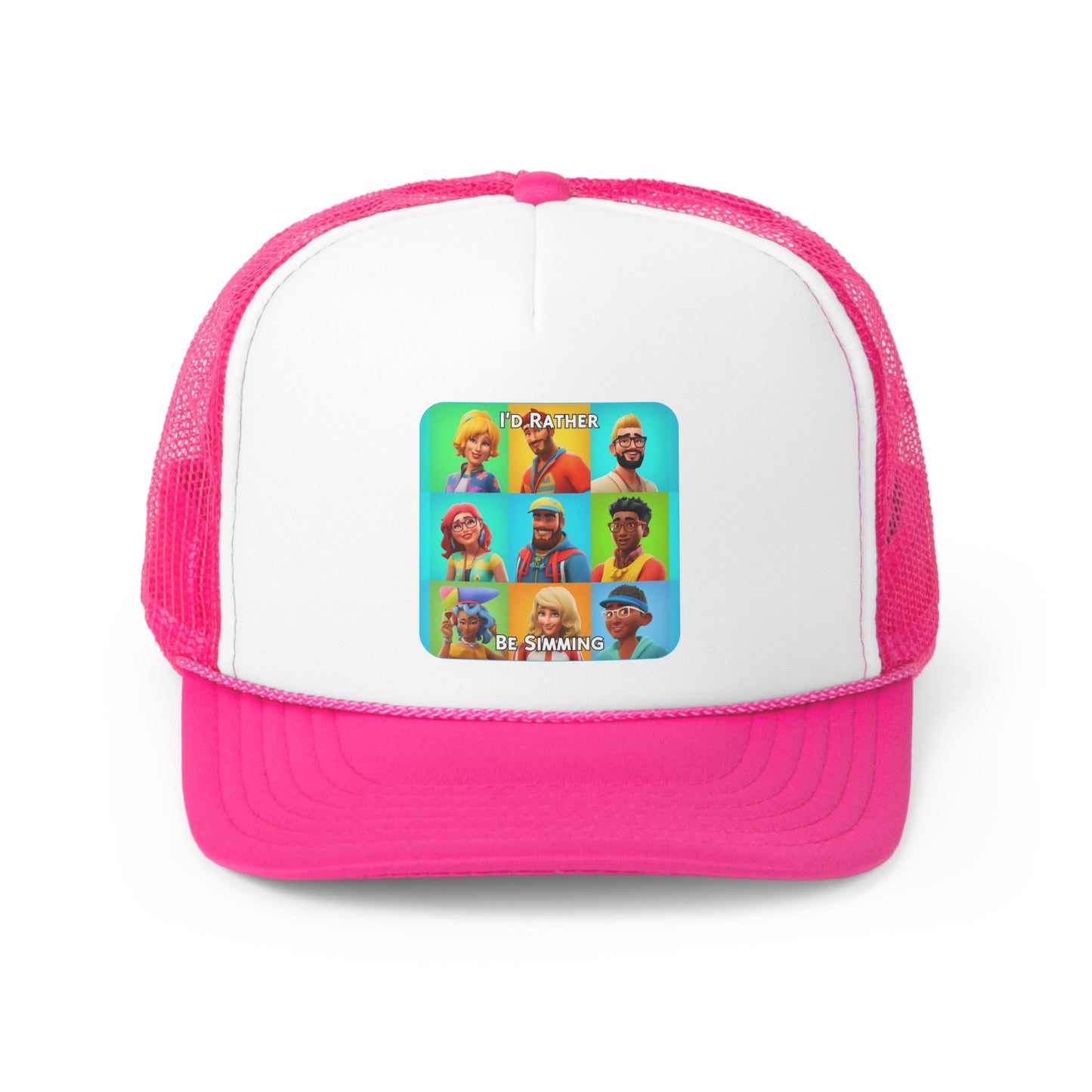 Goated Goods - The Sims - I'd Rather Be Simming  - Trucker Hat