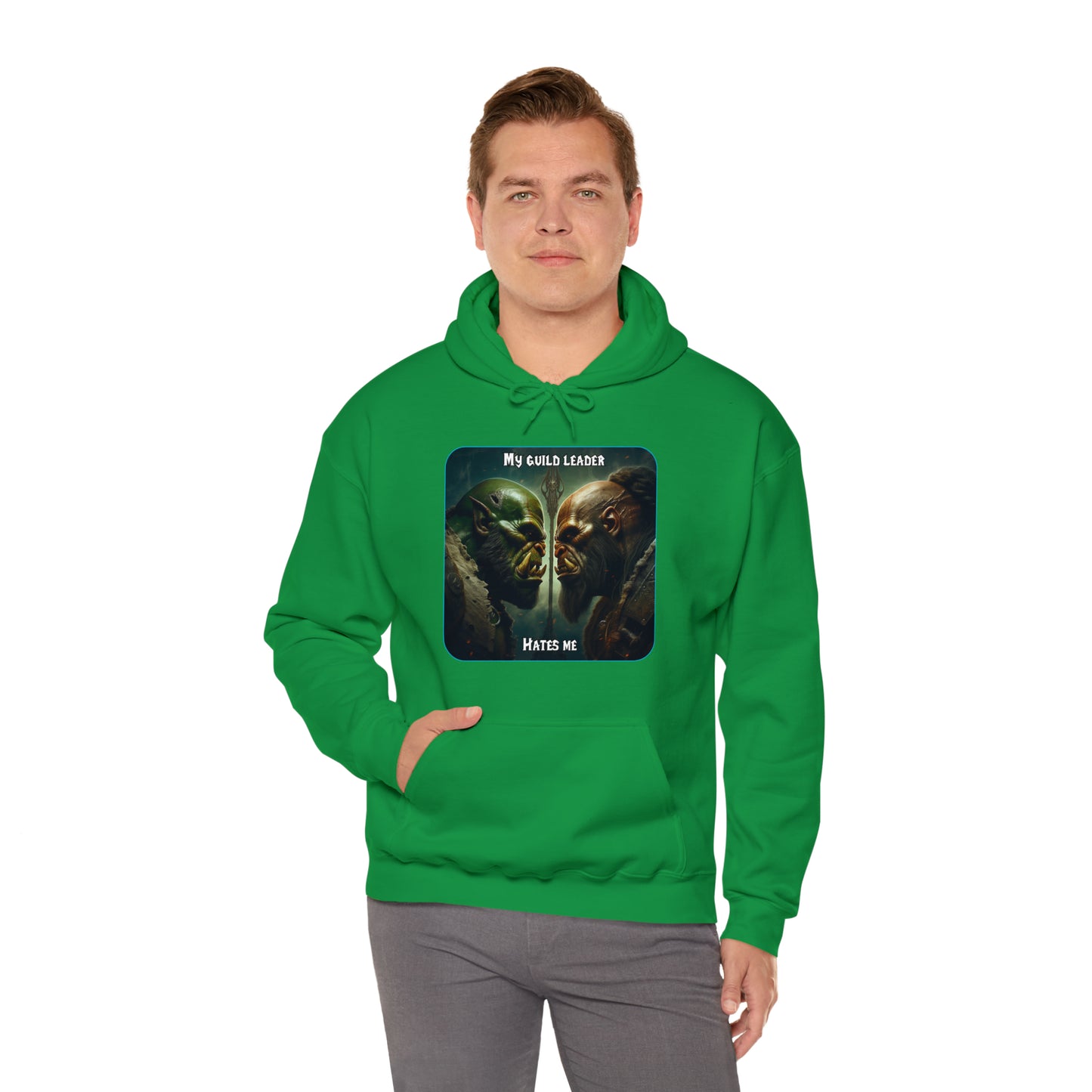 Goated Goods - World of Warcraft - My guild leader hates me  - Unisex Hoodie