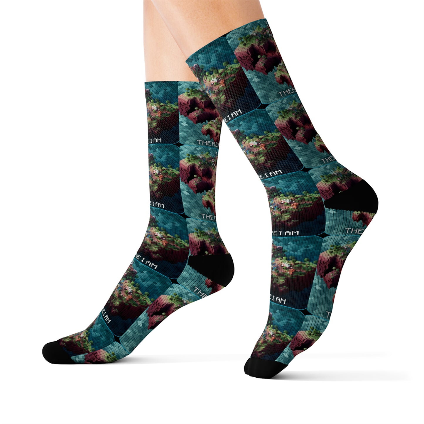 Goated Goods - Minecraft - I dig, therefore I am  - Socks