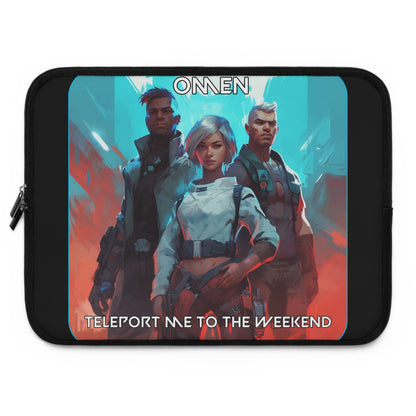 Goated Goods - Valorant - Omen, Teleport me to the weekend  - Laptop Sleeve