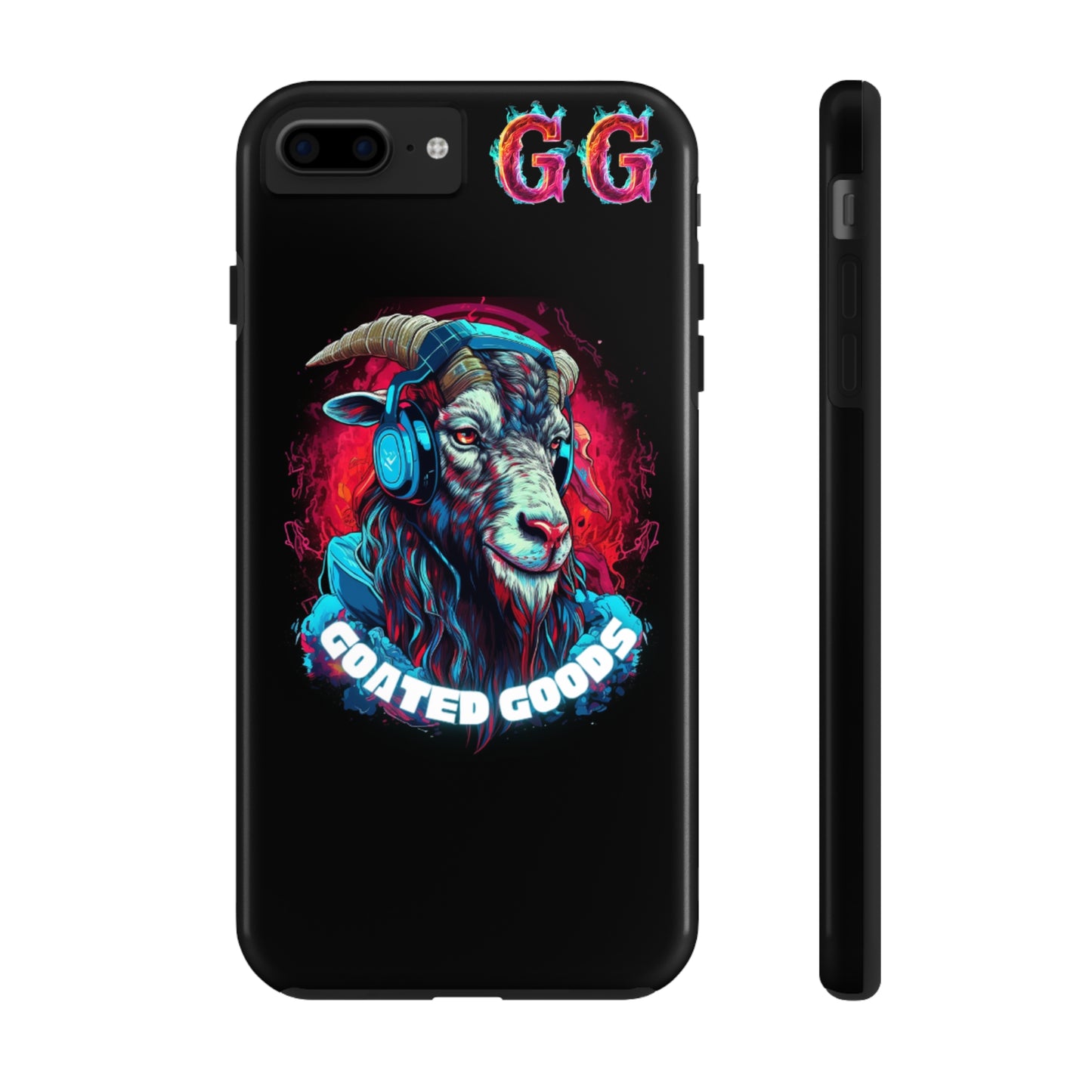 Goated Goods - iPhone Tough Phone Case - Durable - iPhone 7 Plus, iPhone 8 Plus -