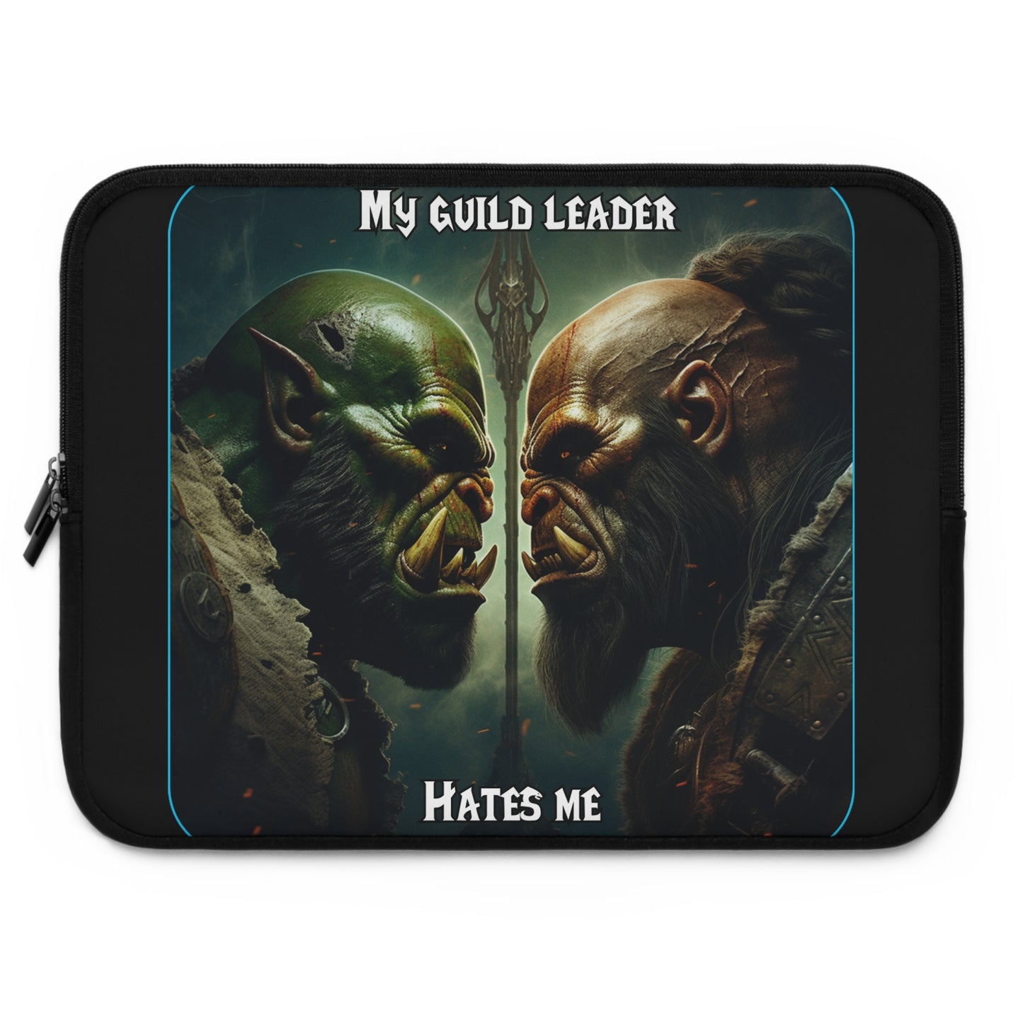 Goated Goods - World of Warcraft - My guild leader hates me  - Laptop Sleeve