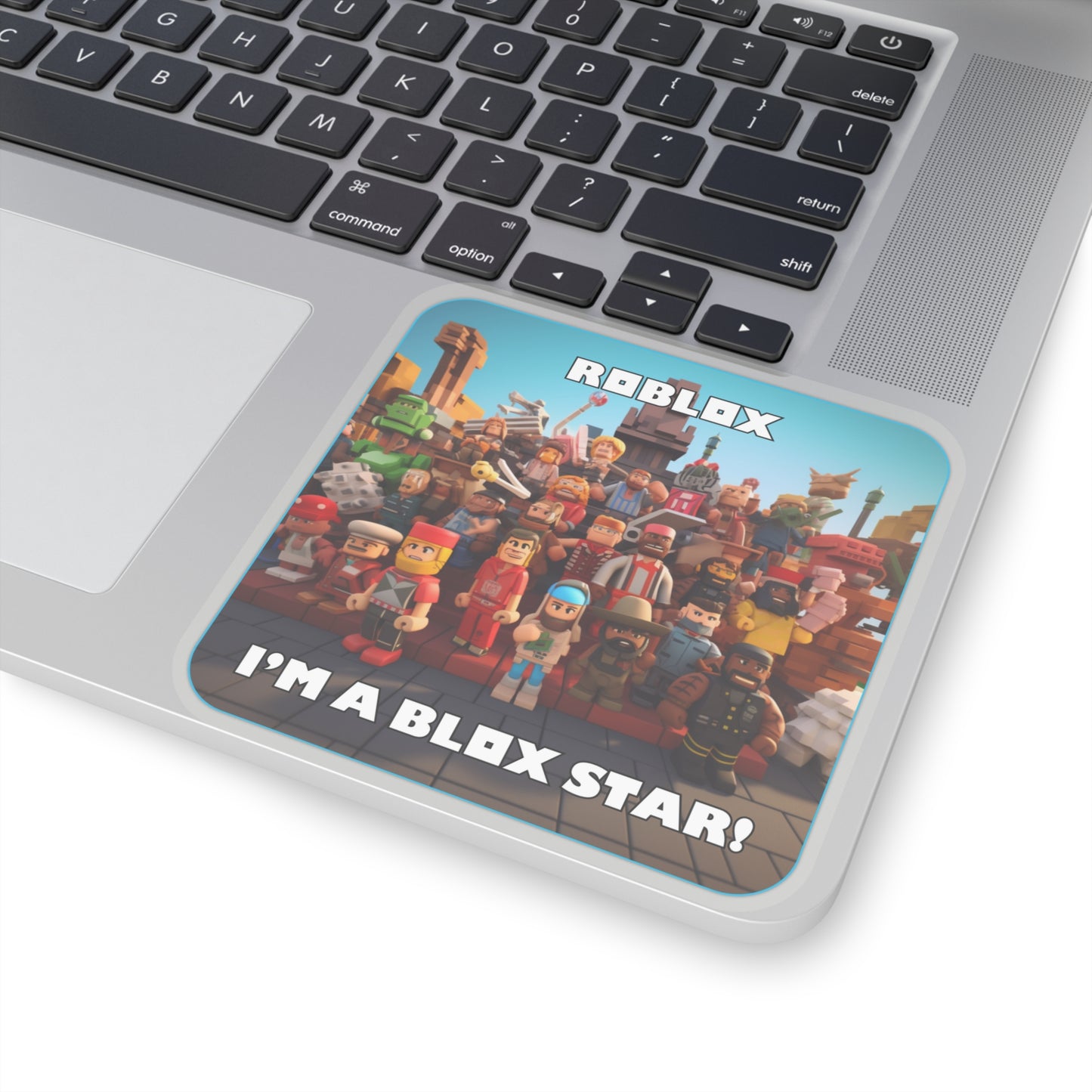 Goated Goods - Roblox - I'm a Blox Star  - Kiss-Cut Transparent Sticker