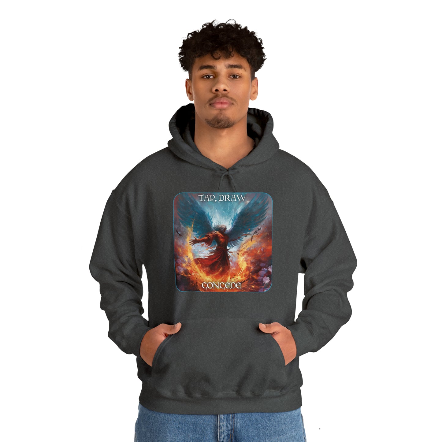 Goated Goods - Magic The Gathering - Tap, Draw, Concede  - Unisex Hoodie