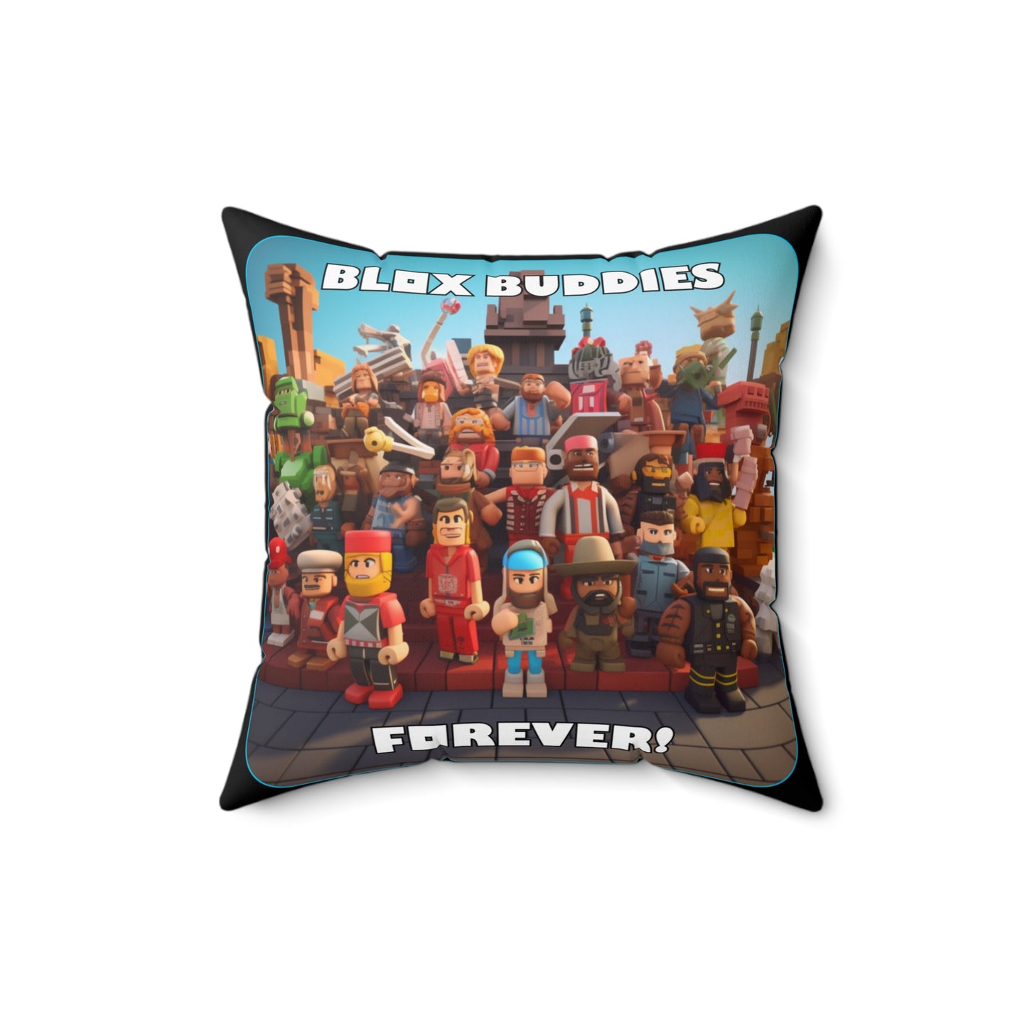 Goated Goods - Roblox - Blox Buddies Forever!  - Square Pillow