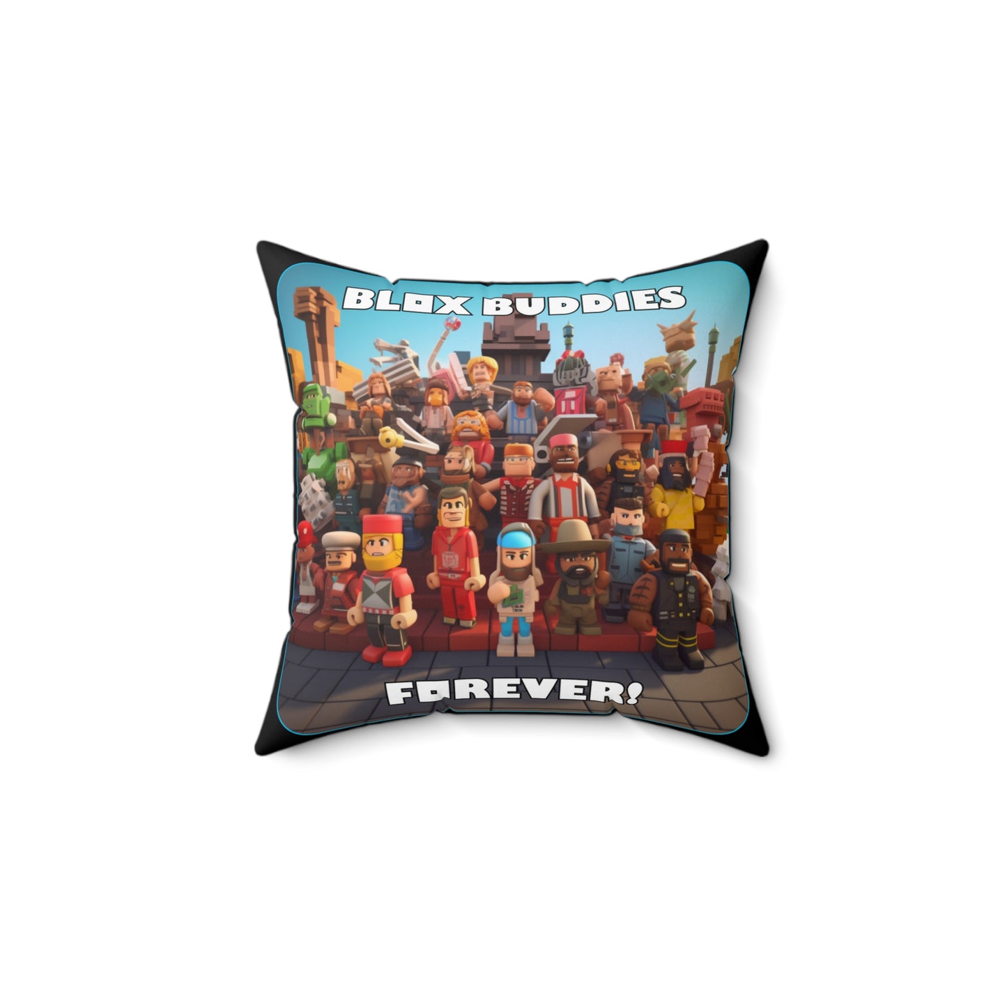 Goated Goods - Roblox - Blox Buddies Forever!  - Square Pillow