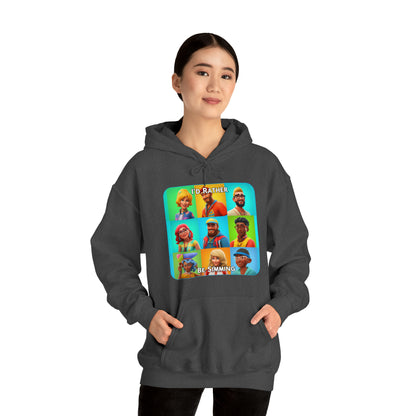 Goated Goods - The Sims - I'd Rather Be Simming  - Unisex Hoodie