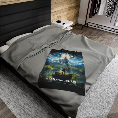 Goated Goods - Link - I Survived Eventide Island  - Velveteen Plush Blanket