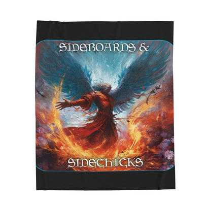 Goated Goods - Magic The Gathering - Sideboards & Sidechicks  - Velveteen Plush Blanket