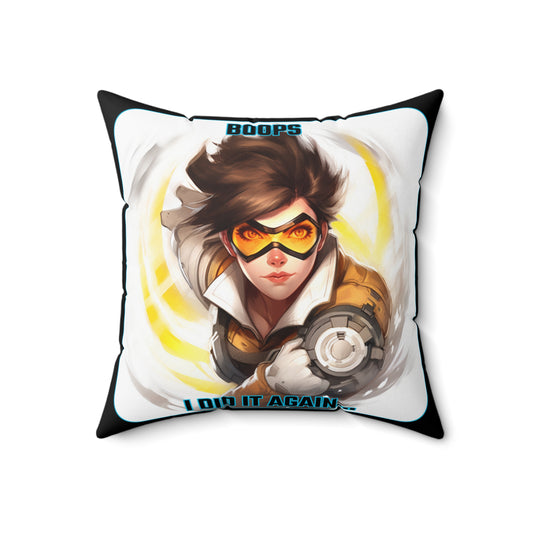 Goated Goods - Overwatch - Boops! I did it again  - Square Pillow