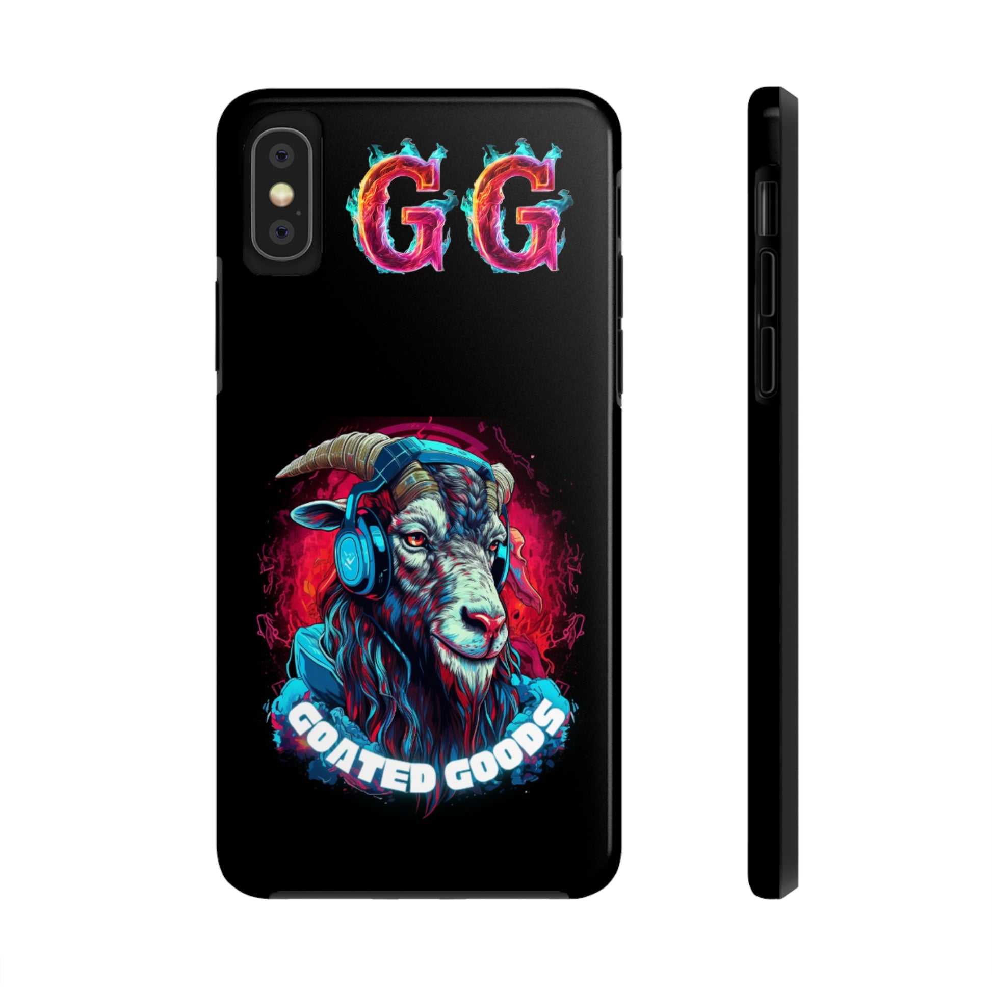 Goated Goods - iPhone Tough Phone Case - Durable - iPhone X -