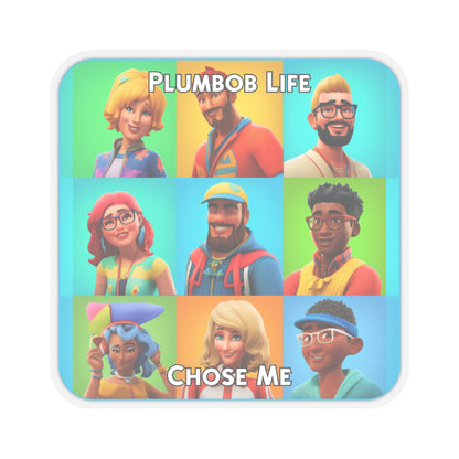 Goated Goods - The Sims - Plumbob Life Chose Me  - Kiss-Cut Transparent Sticker