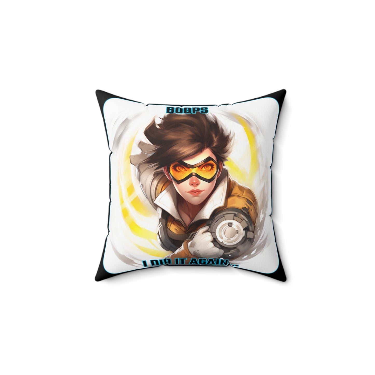 Goated Goods - Overwatch - Boops! I did it again  - Square Pillow