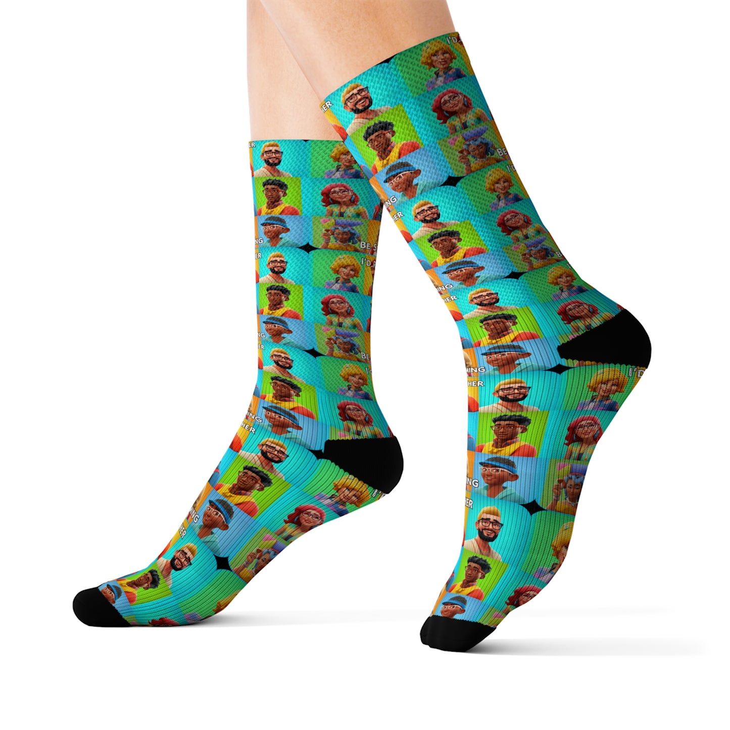 Goated Goods - The Sims - I'd Rather Be Simming  - Socks