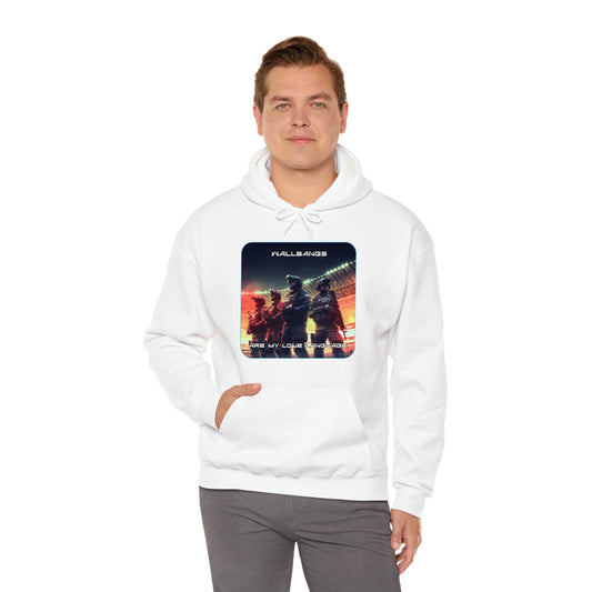 Goated Goods - Rainbow Siege - Wallbangs are my love language  - Unisex Hoodie