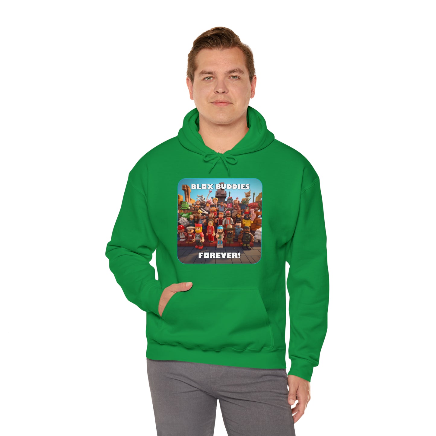 Goated Goods - Roblox - Blox Buddies Forever!  - Unisex Hoodie