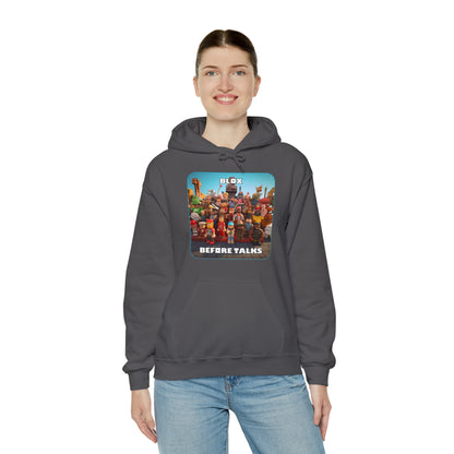 Goated Goods - Roblox - Blox Before Talks  - Unisex Hoodie