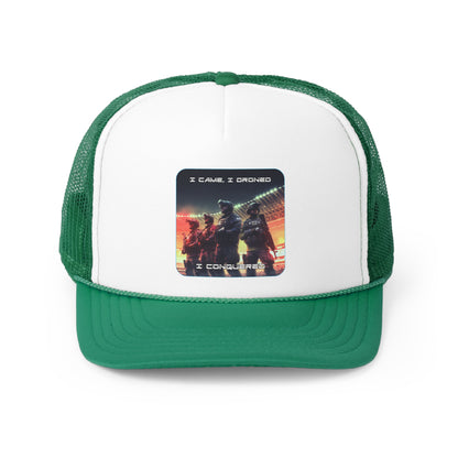 Goated Goods - Rainbow Siege - I came, I droned, I conquered  - Trucker Hat