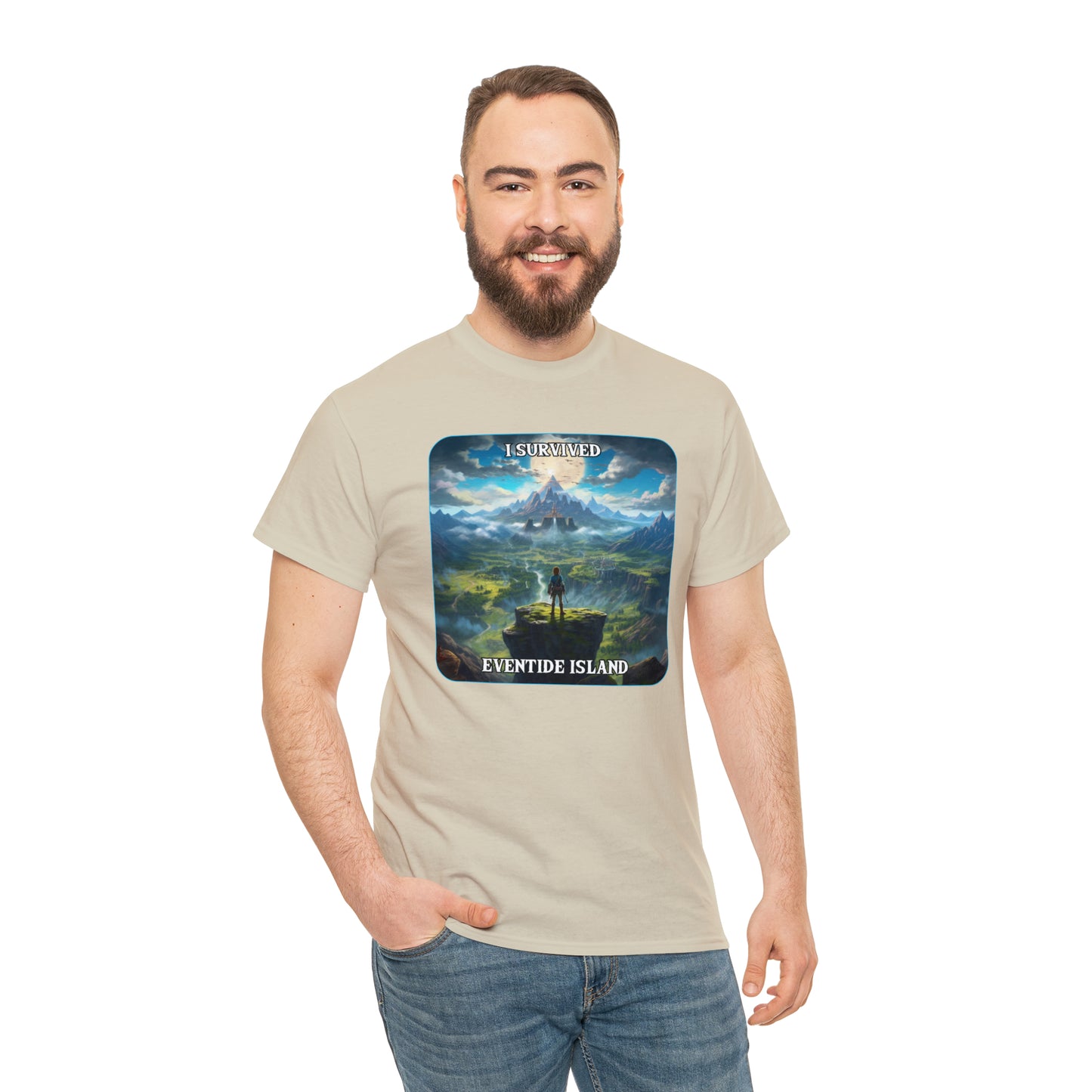 Goated Goods - Link - I Survived Eventide Island  - Unisex T-shirt