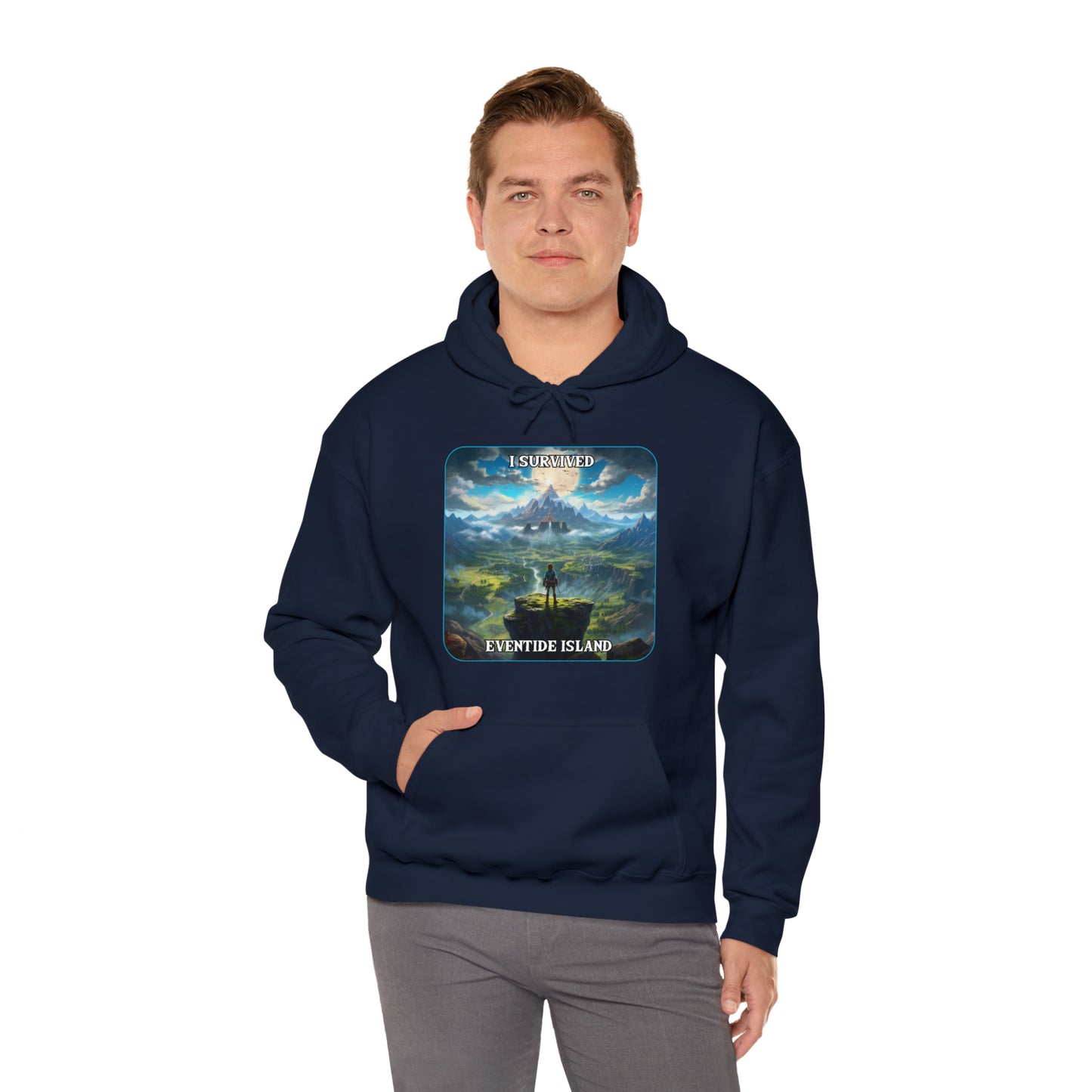 Goated Goods - Link - I Survived Eventide Island  - Unisex Hoodie