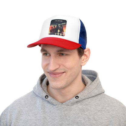 Goated Goods - Rainbow Siege - Wallbangs are my love language  - Trucker Hat