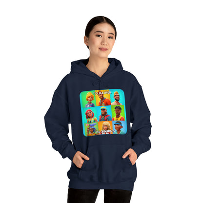 Goated Goods - The Sims - I'd Rather Be Simming  - Unisex Hoodie