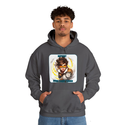 Goated Goods - Overwatch - Support doing Carry Things  - Unisex Hoodie