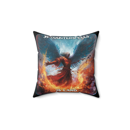 Goated Goods - Magic The Gathering - 35 Counterspells 25 land  - Square Pillow