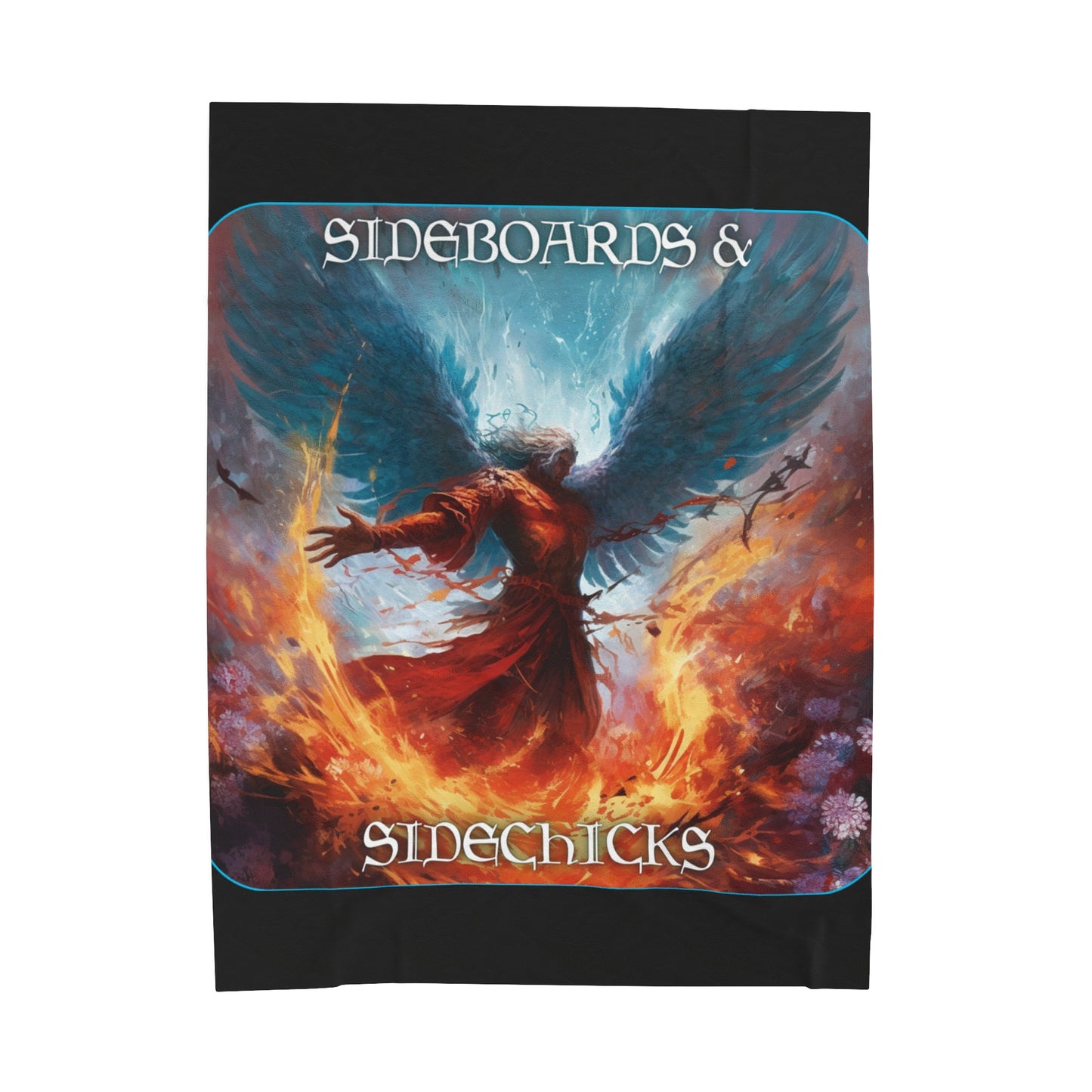 Goated Goods - Magic The Gathering - Sideboards & Sidechicks  - Velveteen Plush Blanket