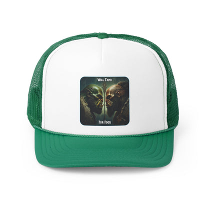 Goated Goods - World of Warcraft - Will tank for food  - Trucker Hat