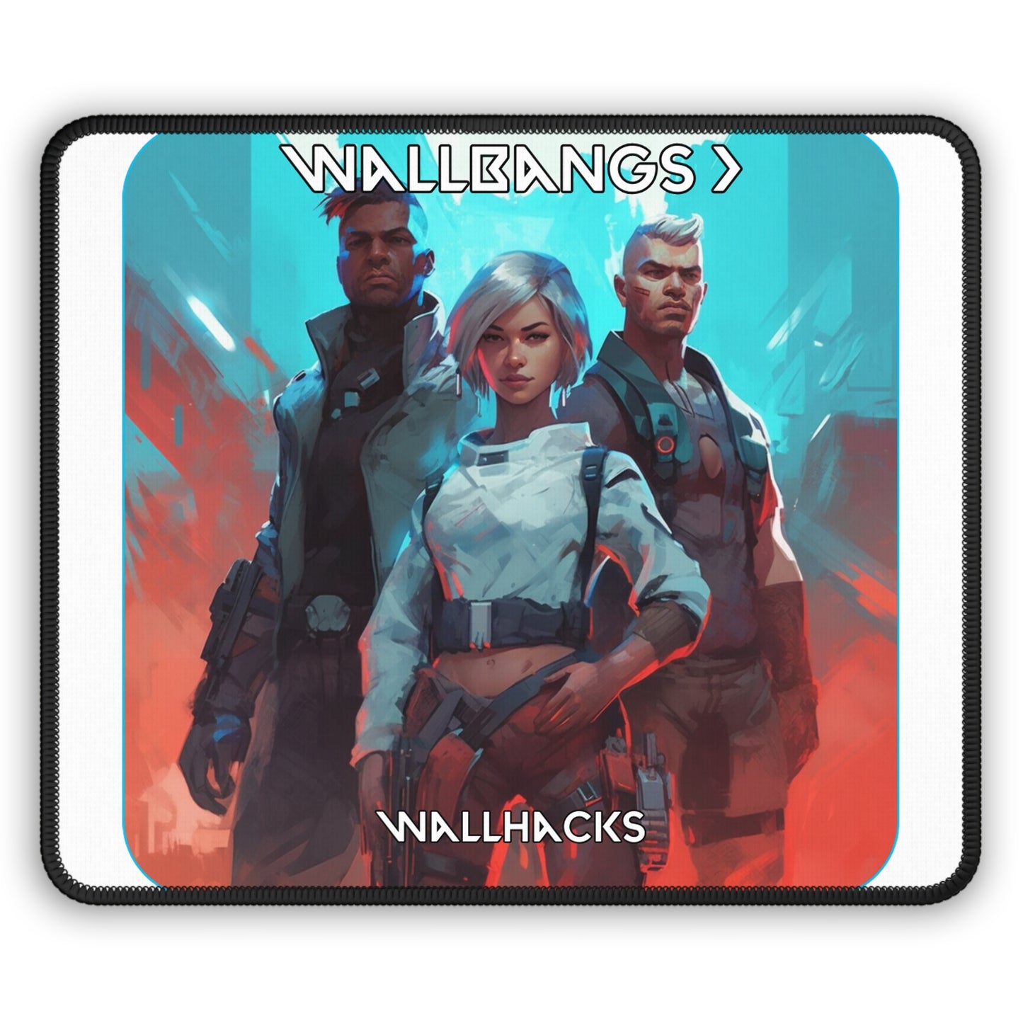 Goated Goods - Valorant - Wallbangs  Wallhacks  - Mouse Pad