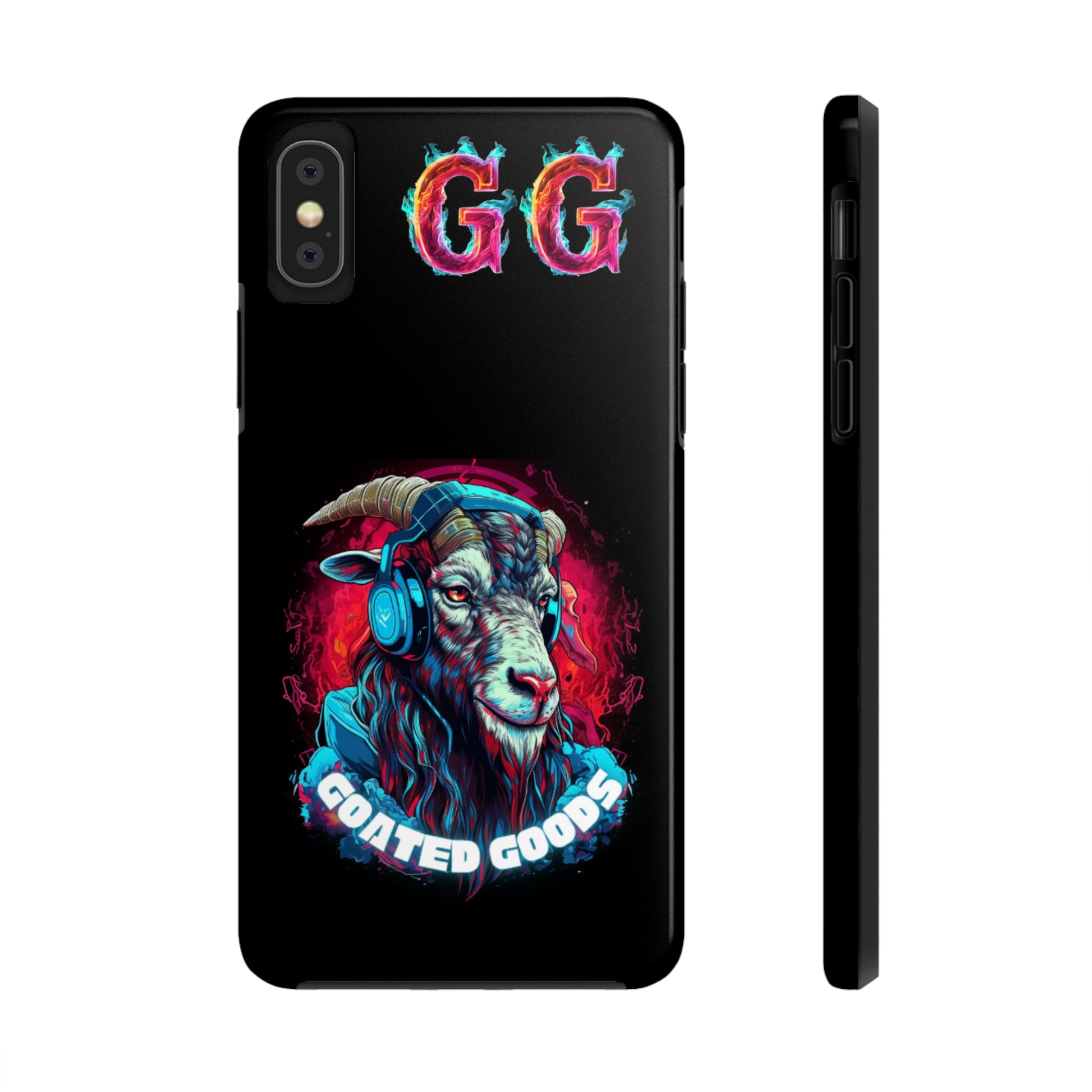 Goated Goods - iPhone Tough Phone Case - Durable - iPhone XS -