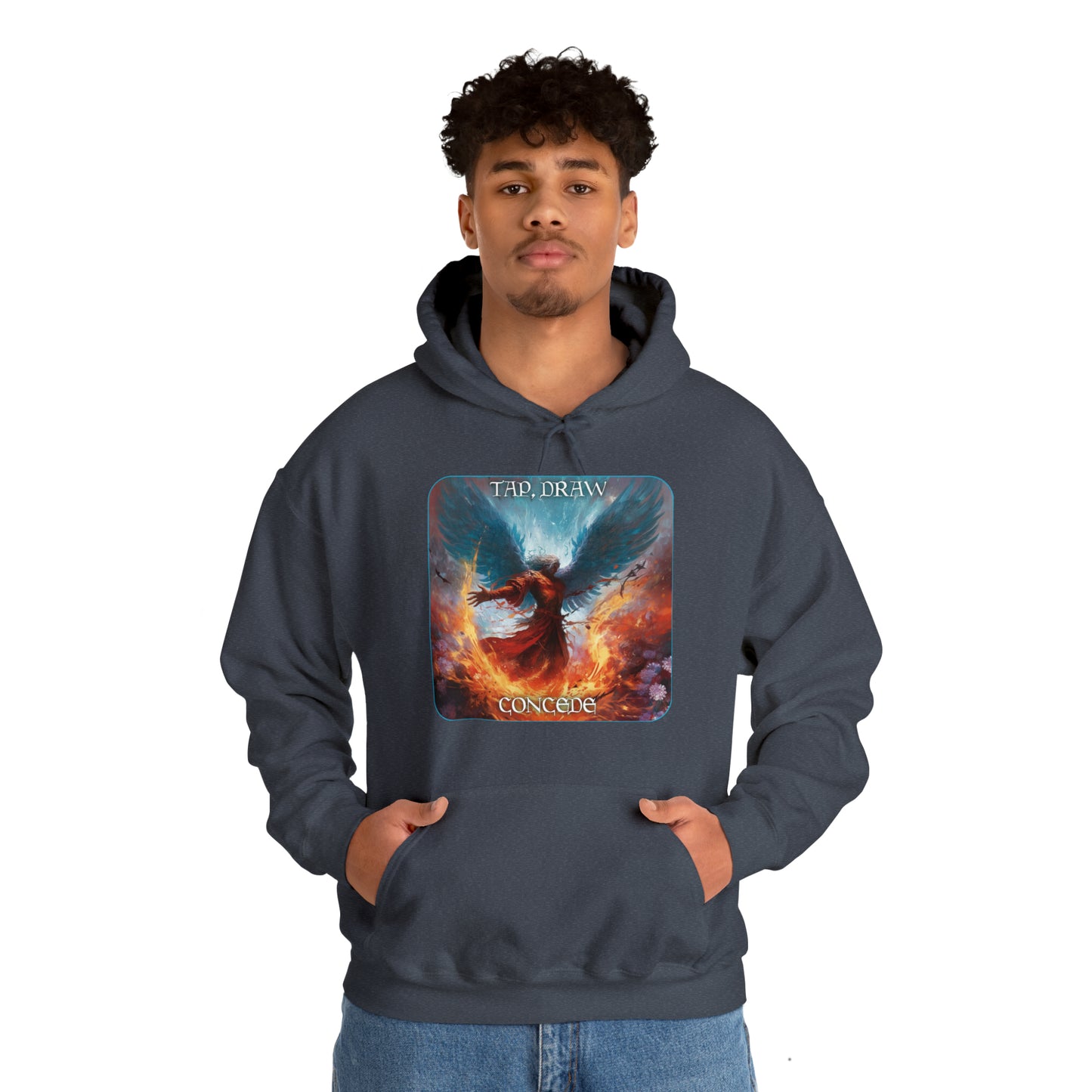 Goated Goods - Magic The Gathering - Tap, Draw, Concede  - Unisex Hoodie