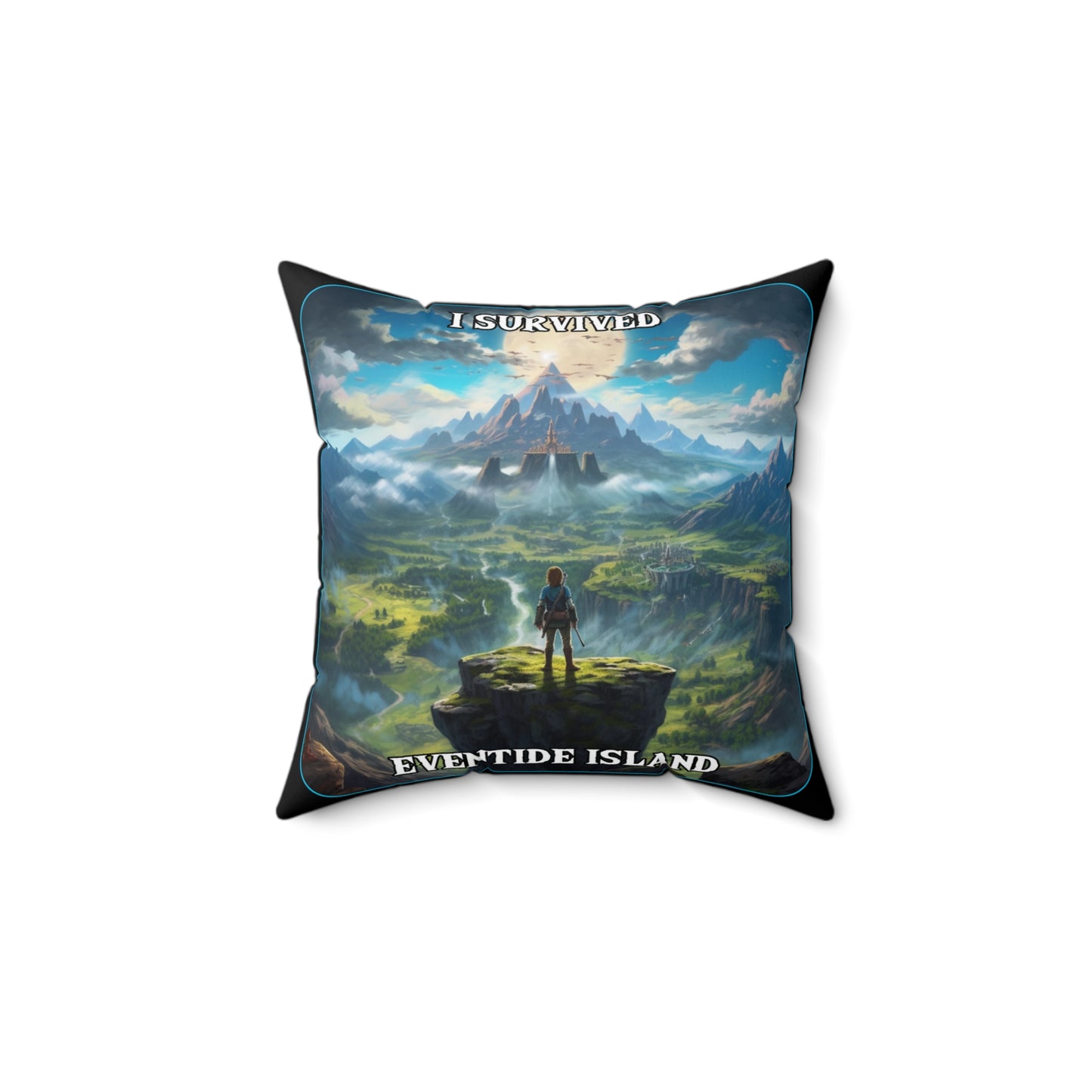 Goated Goods - Link - I Survived Eventide Island  - Square Pillow