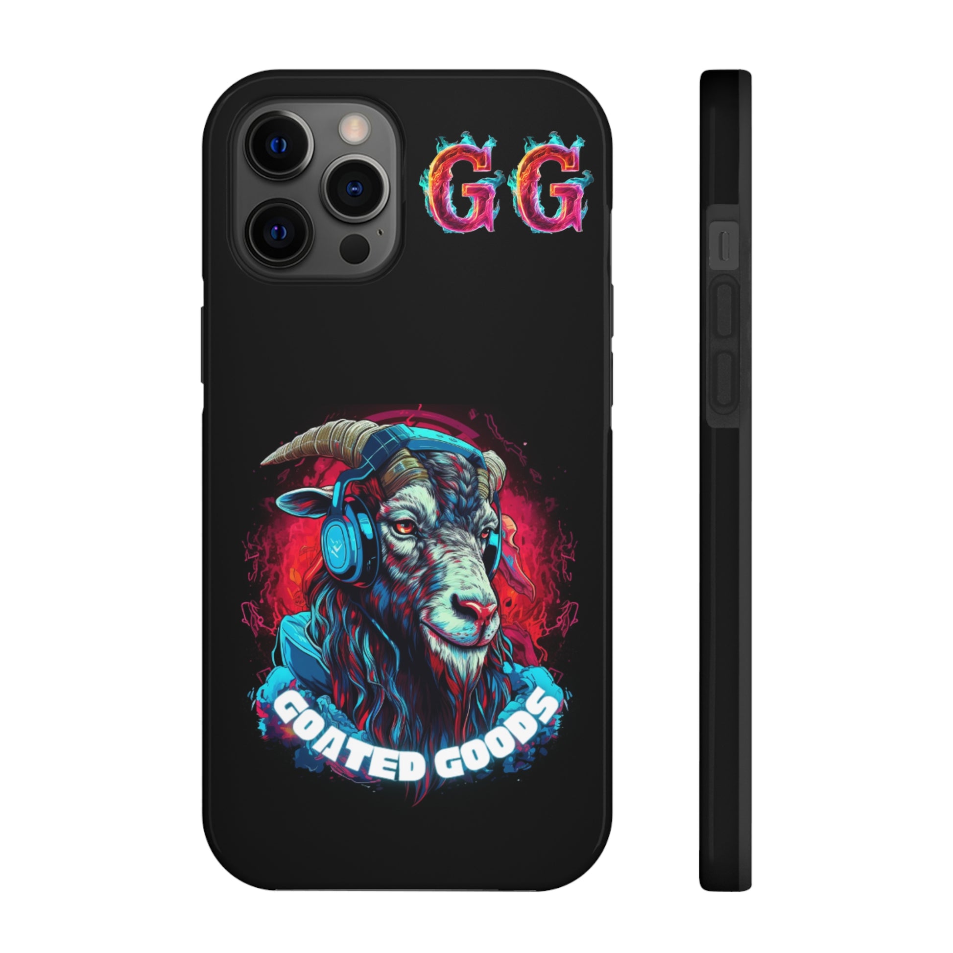 Goated Goods - iPhone Tough Phone Case - Durable - iPhone 12 Pro Max -