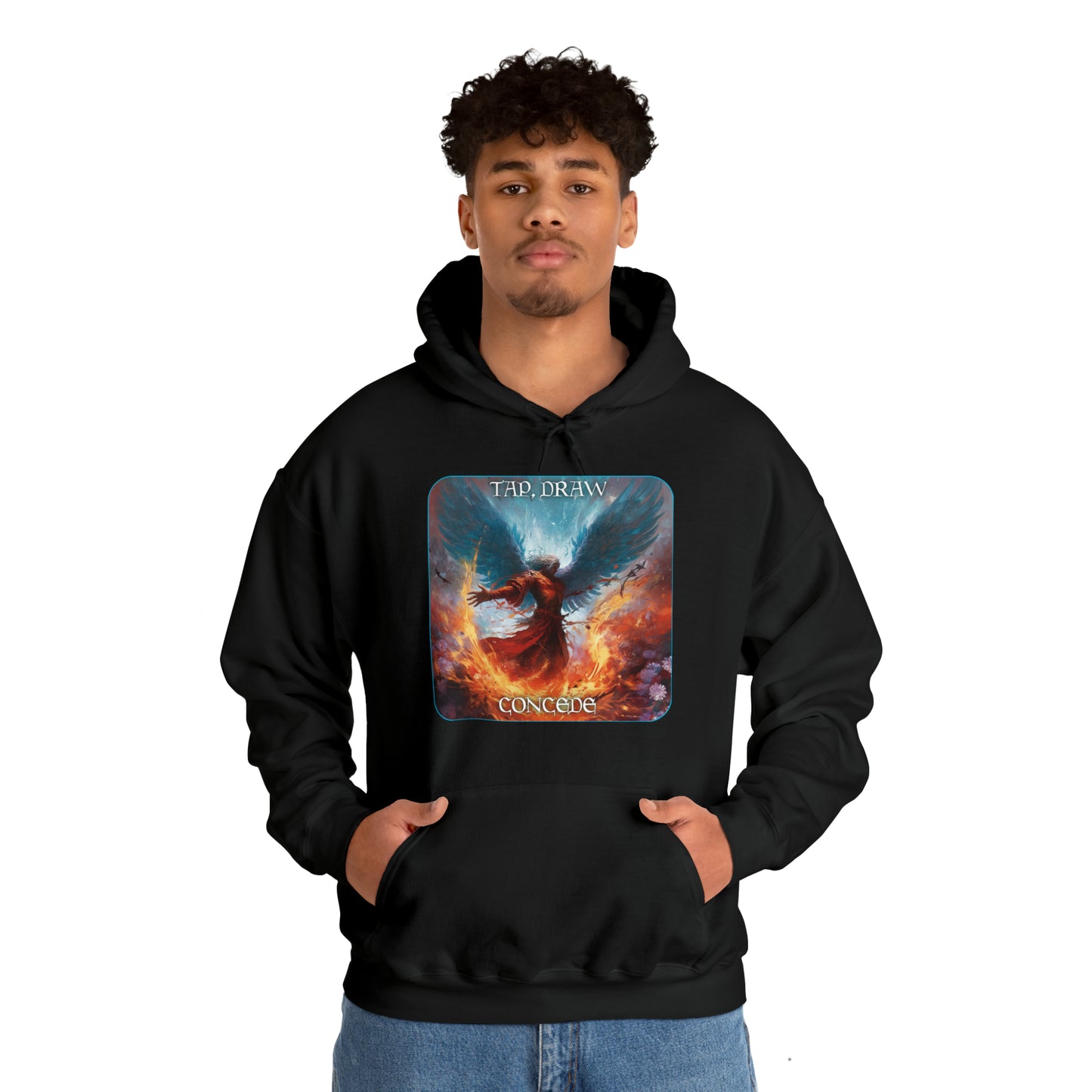 Goated Goods - Magic The Gathering - Tap, Draw, Concede  - Unisex Hoodie