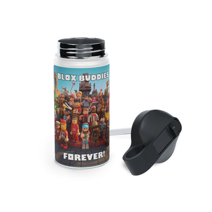 Goated Goods - Roblox - Blox Buddies Forever!  - Stainless Steel Water Bottle, Standard Lid