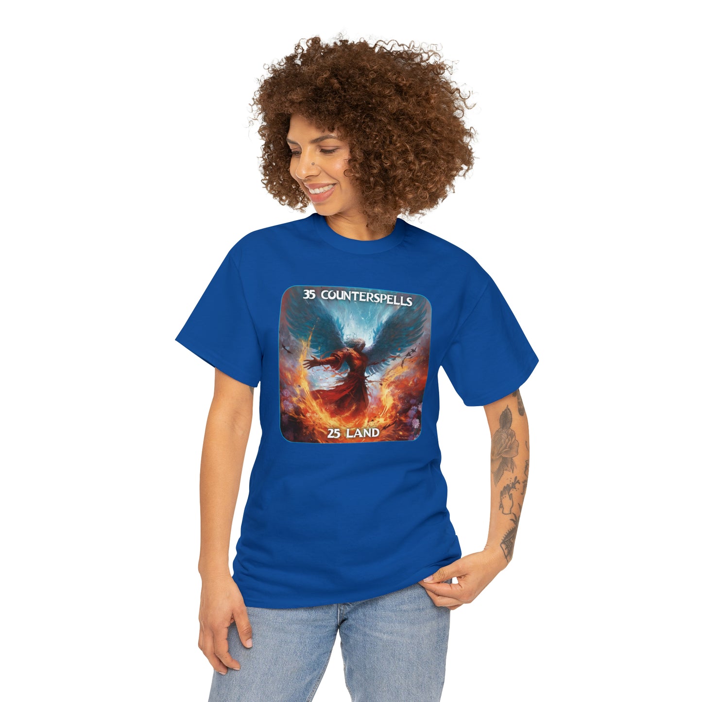 Goated Goods - Magic The Gathering - 35 Counterspells 25 land  - Unisex T-shirt