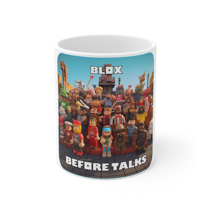 Goated Goods - Roblox - Blox Before Talks  - Coffee Mug