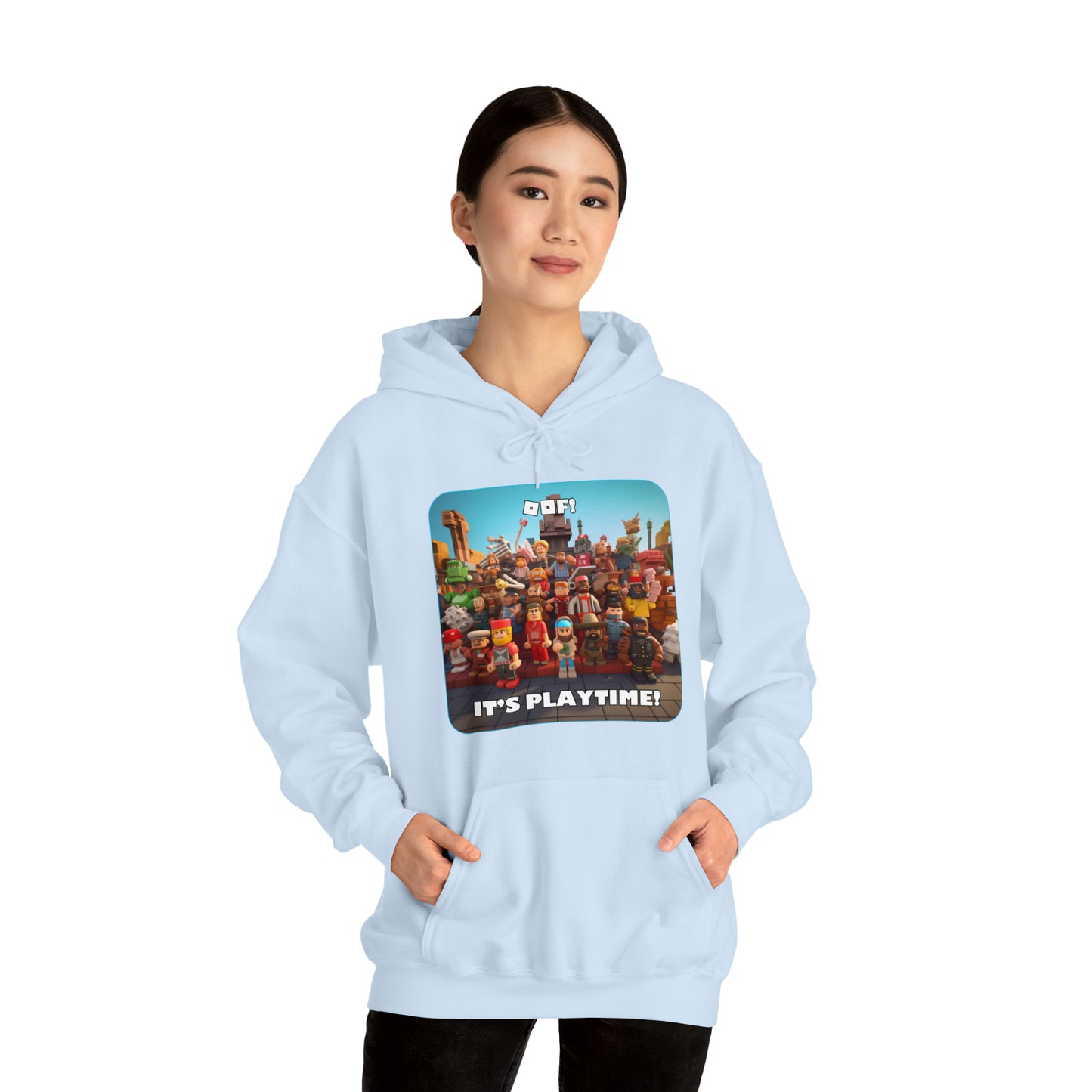 Goated Goods - Roblox - Oof! It's Playtime!  - Unisex Hoodie