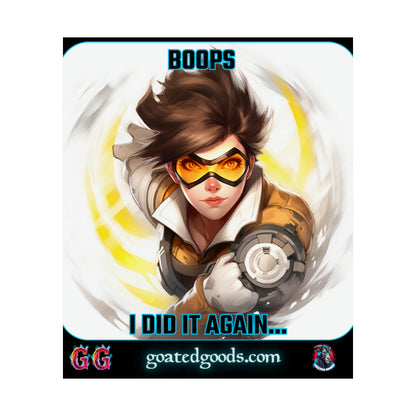 Goated Goods - Overwatch - Boops! I did it again  - Matte Vertical Poster