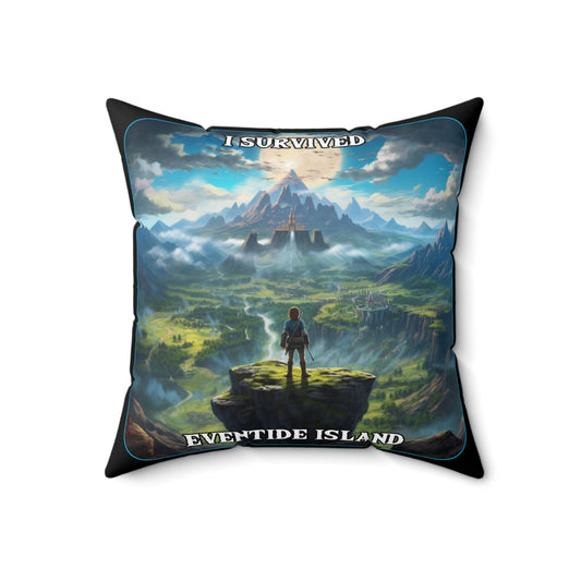 Goated Goods - Link - I Survived Eventide Island  - Square Pillow