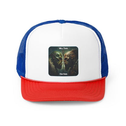 Goated Goods - World of Warcraft - Will tank for food  - Trucker Hat