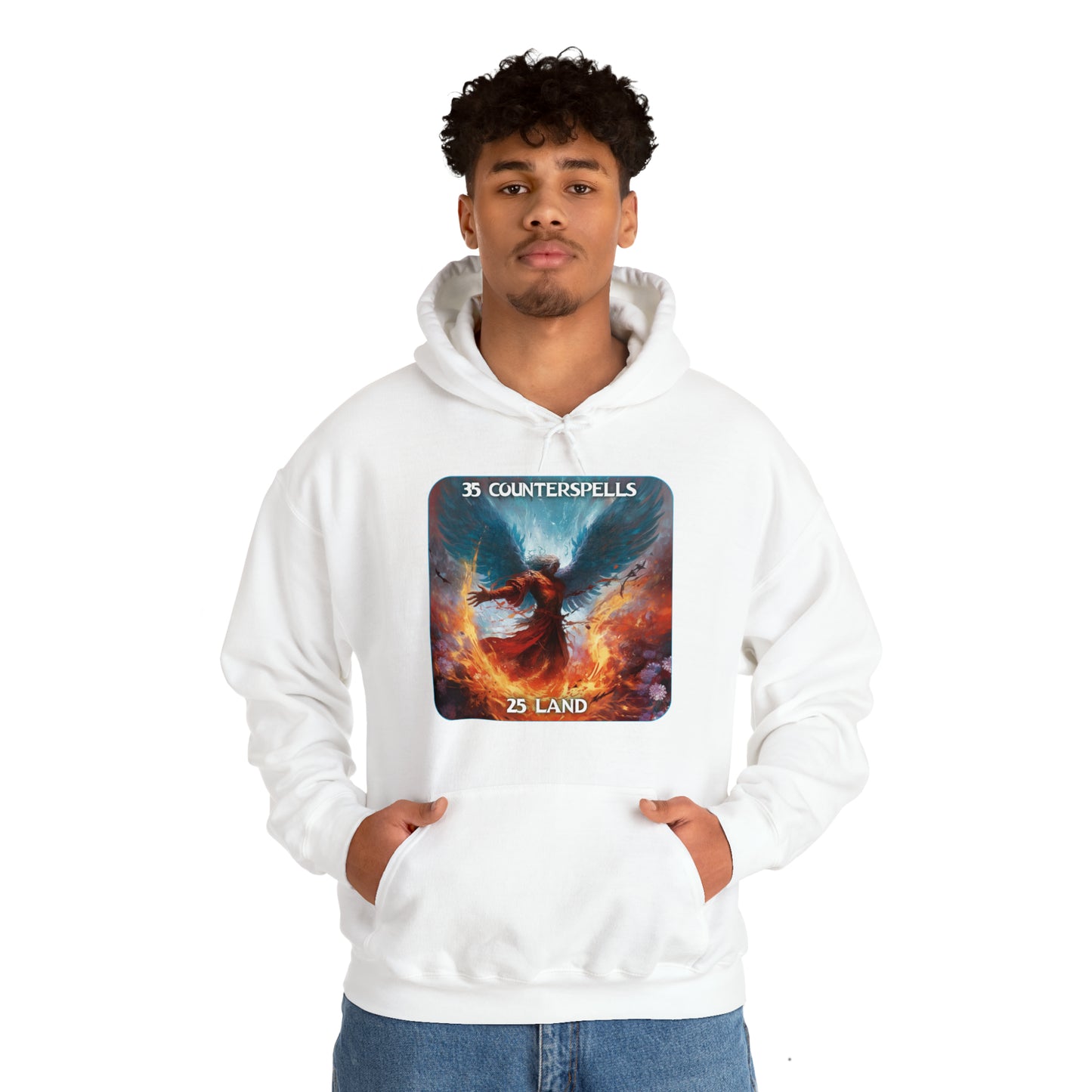 Goated Goods - Magic The Gathering - 35 Counterspells 25 land  - Unisex Hoodie